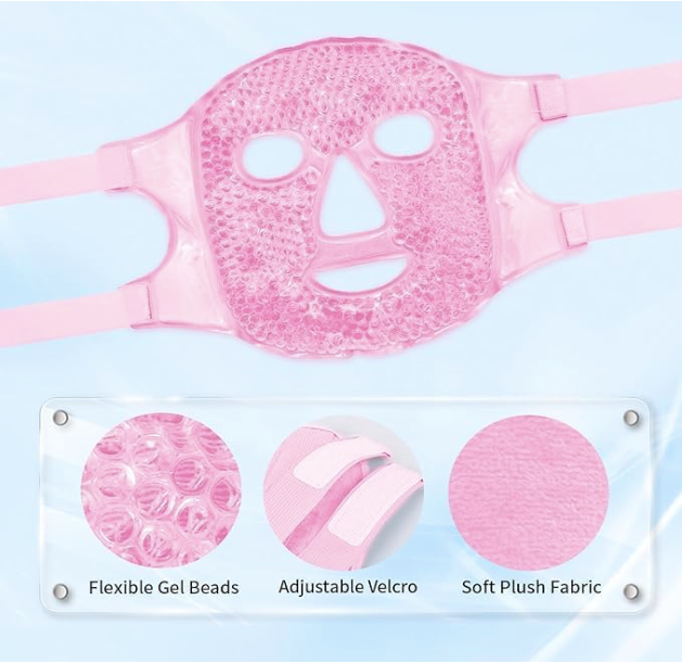 Ice Beaded Face Mask