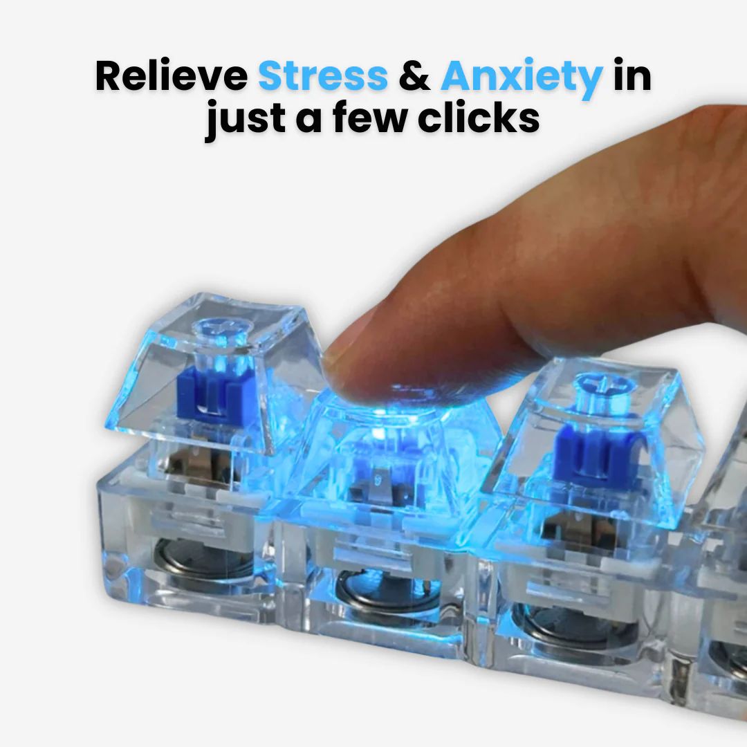 Mechanical Click-Fidget Keychain